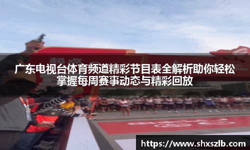 广东电视台体育频道精彩节目表全解析助你轻松掌握每周赛事动态与精彩回放